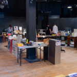 interior of trash to treasures sale